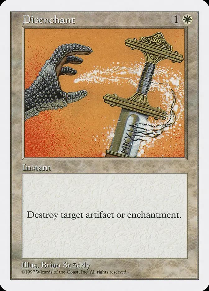 Card image of Disenchant