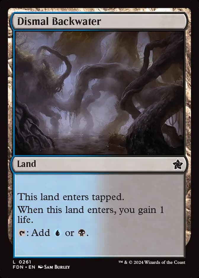 Card image of Dismal Backwater