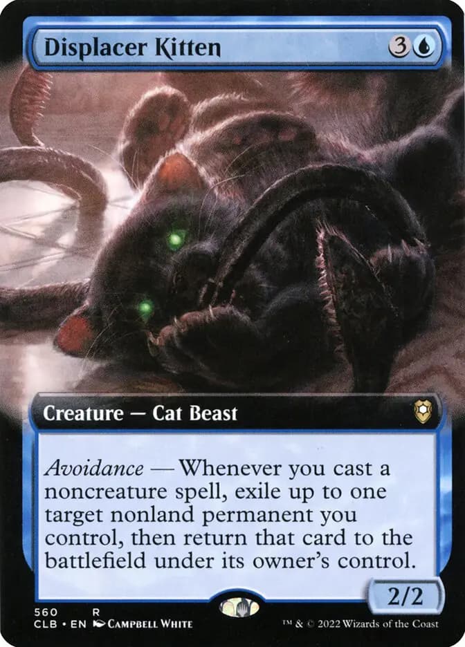 Card image of Displacer Kitten