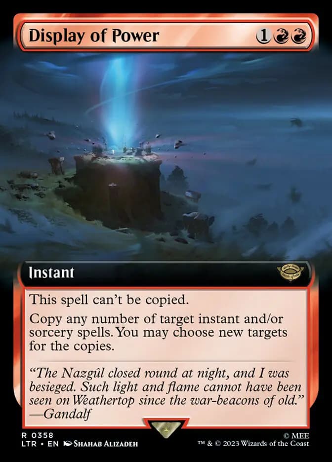 Card image of Display of Power