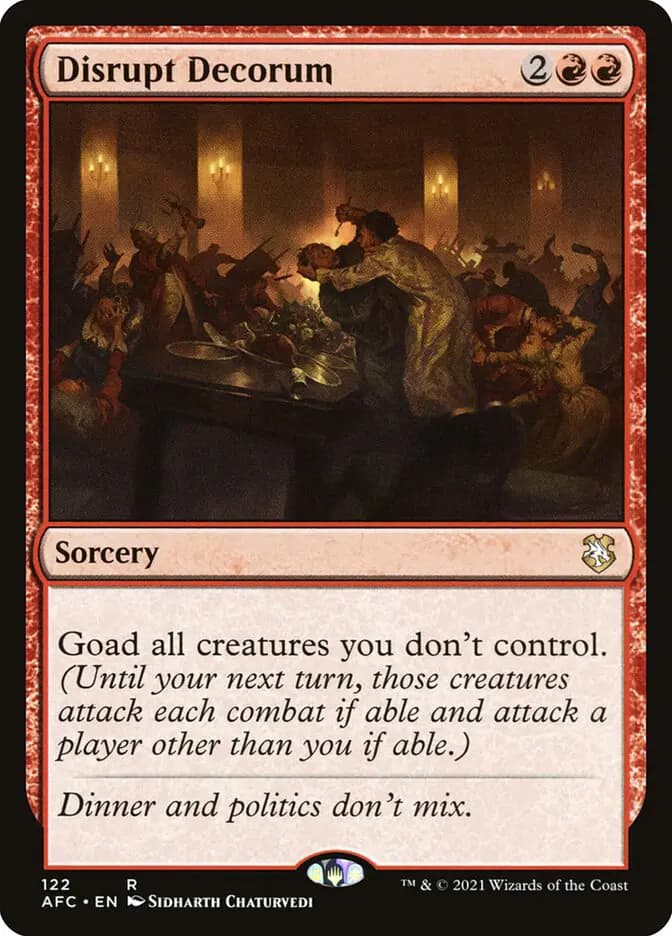 Card image of Disrupt Decorum