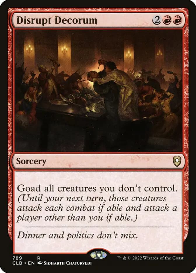 Card image of Disrupt Decorum