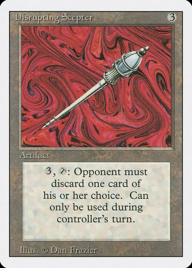 Card image of Disrupting Scepter