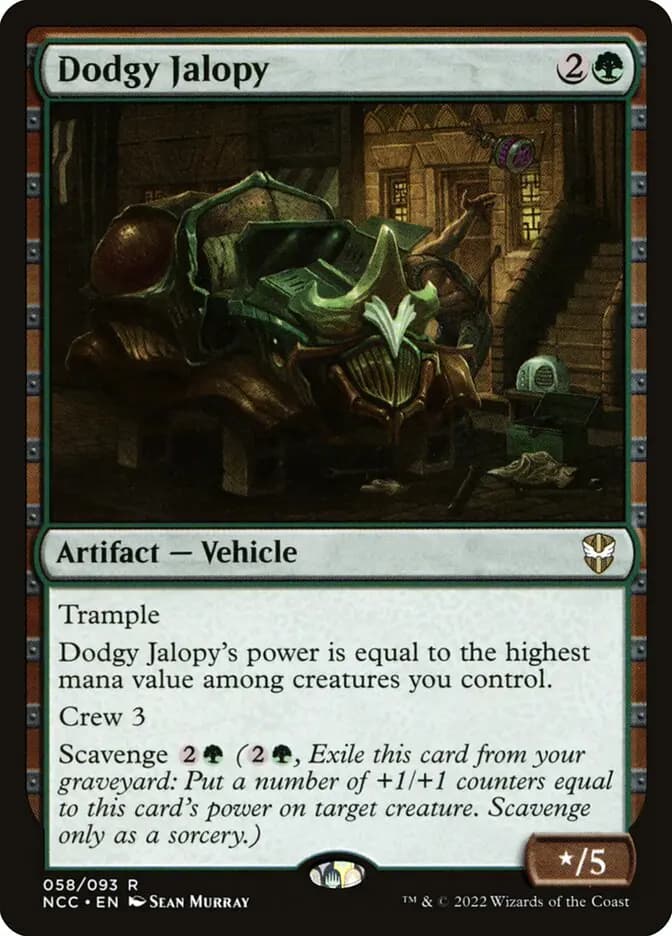 Card image of Dodgy Jalopy
