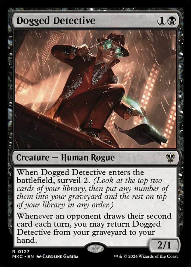 Card image of Dogged Detective