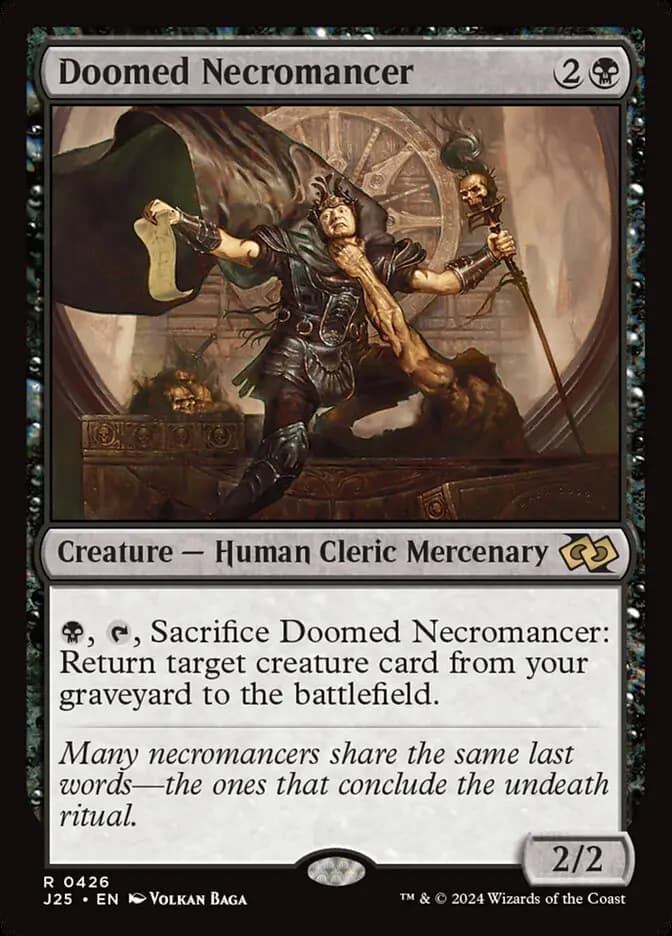Card image of Doomed Necromancer