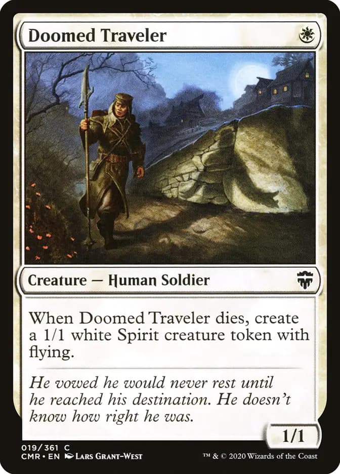 Card image of Doomed Traveler