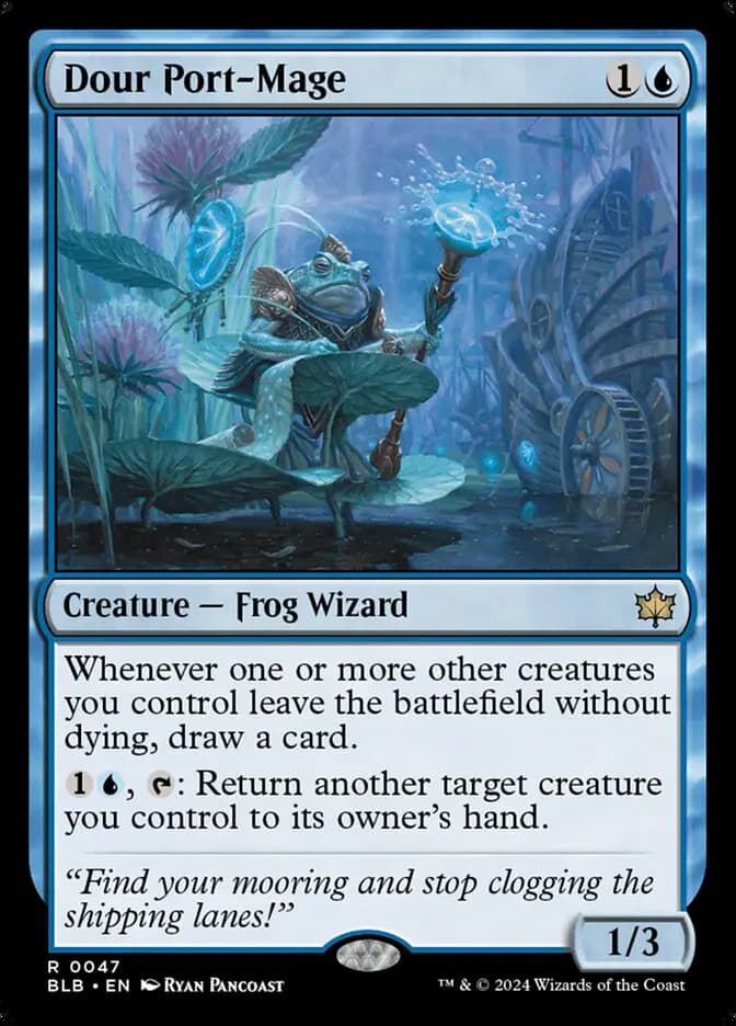 Card image of Dour Port-Mage