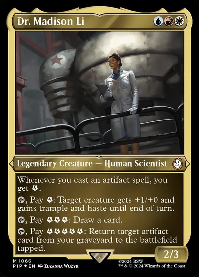 Card image of Dr. Madison Li