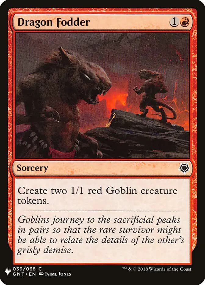 Card image of Dragon Fodder