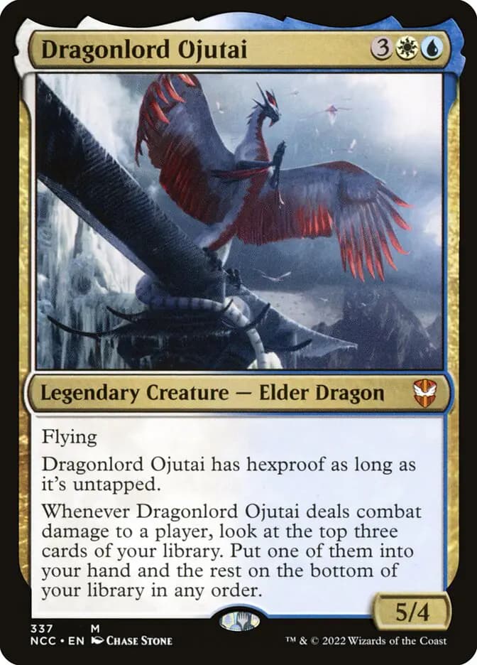 Card image of Dragonlord Ojutai