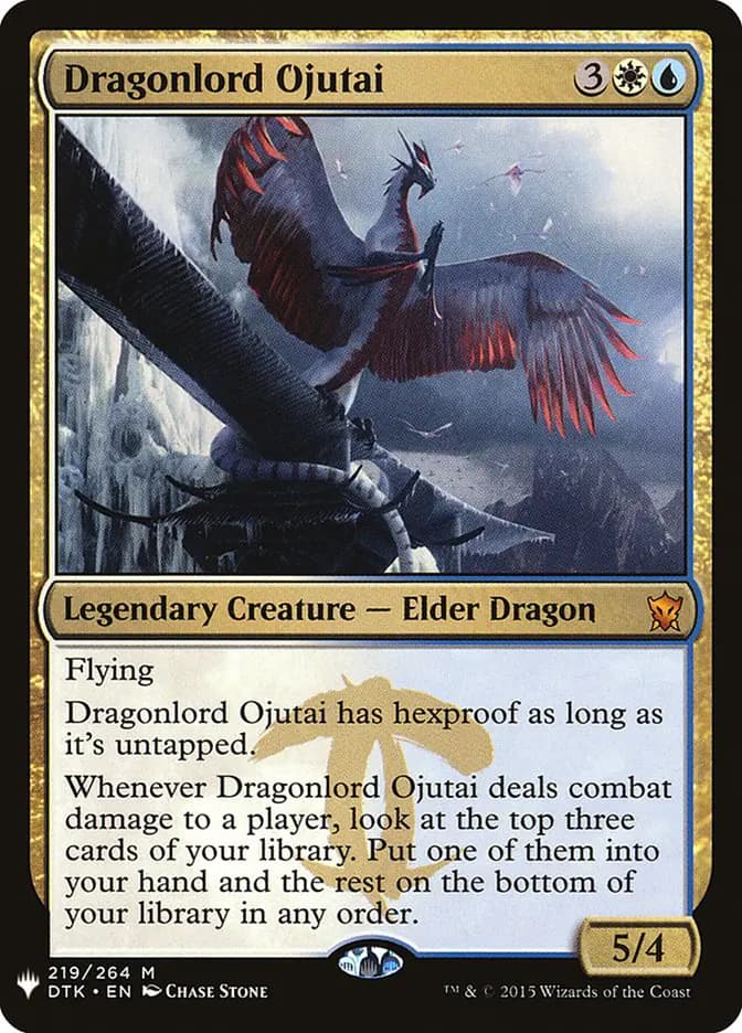Card image of Dragonlord Ojutai