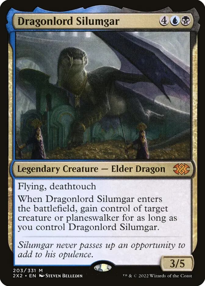 Card image of Dragonlord Silumgar
