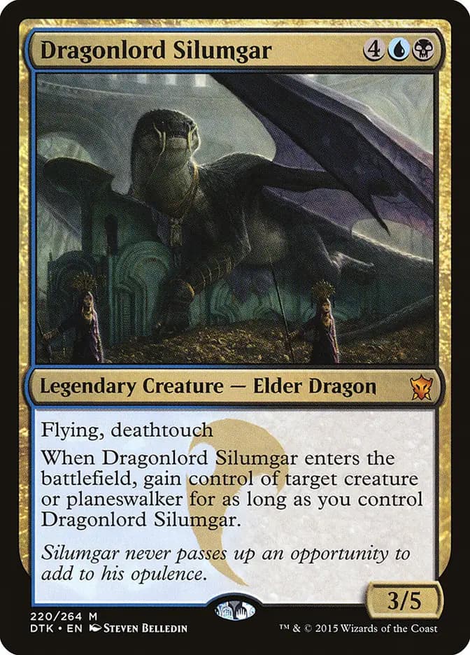 Card image of Dragonlord Silumgar