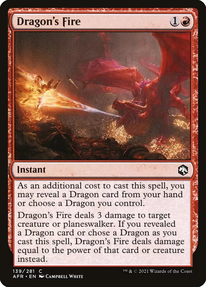 Card image of Dragon's Fire