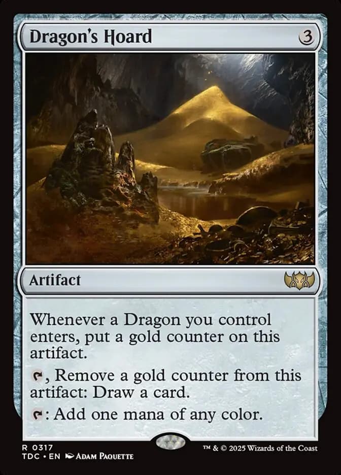 Card image of Dragon's Hoard