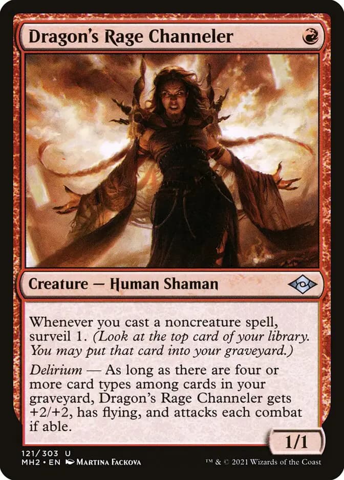Card image of Dragon's Rage Channeler