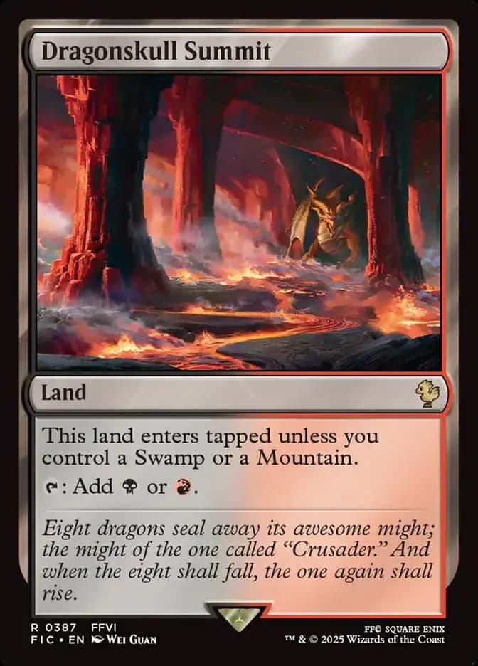 Card image of Dragonskull Summit