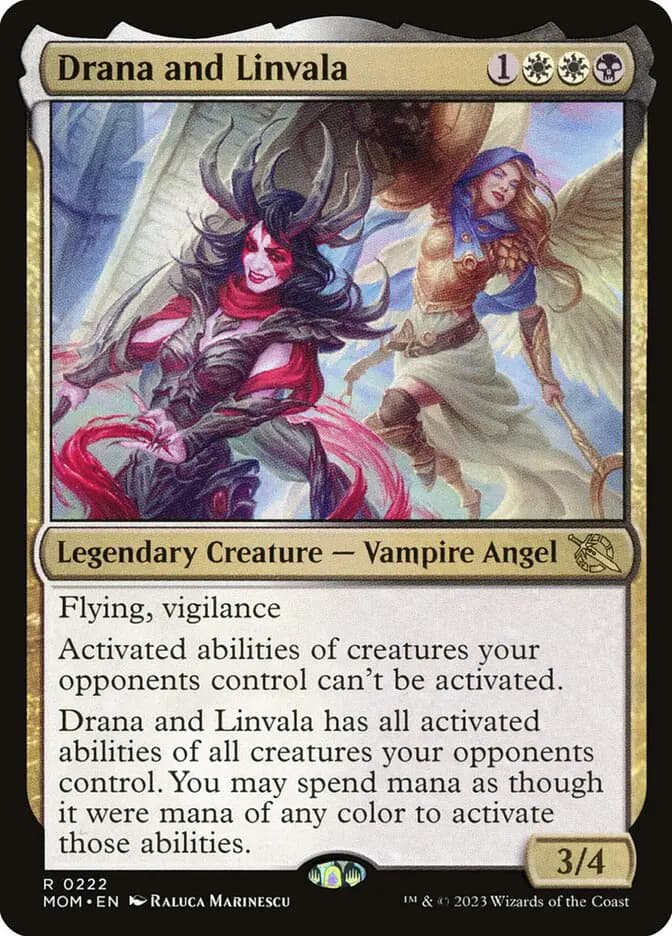 Card image of Drana and Linvala