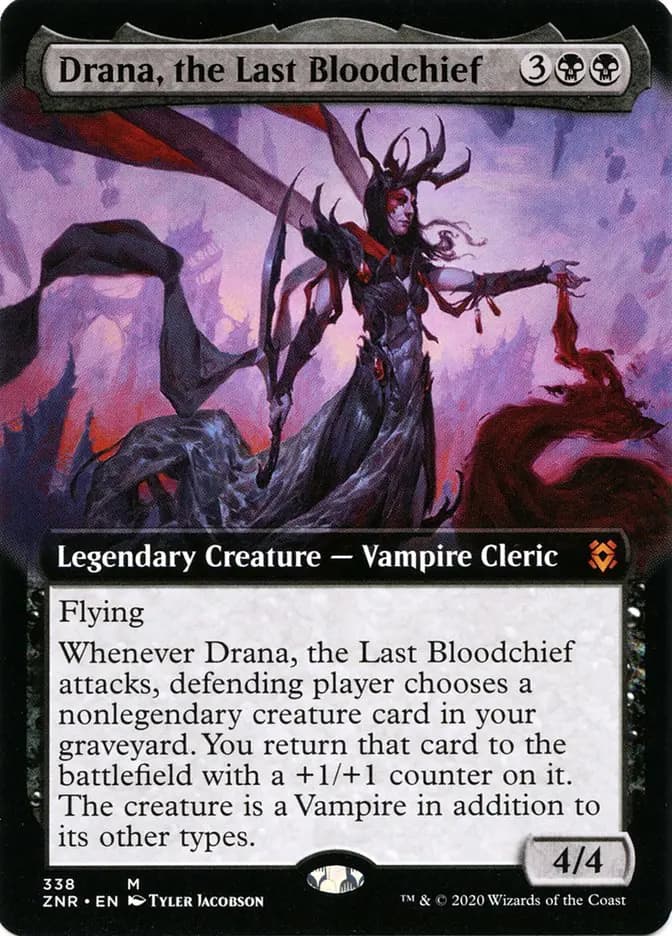 Card image of Drana, the Last Bloodchief