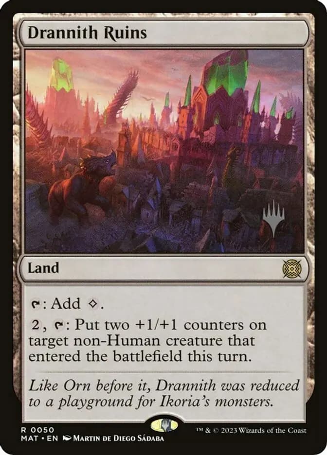 Card image of Drannith Ruins
