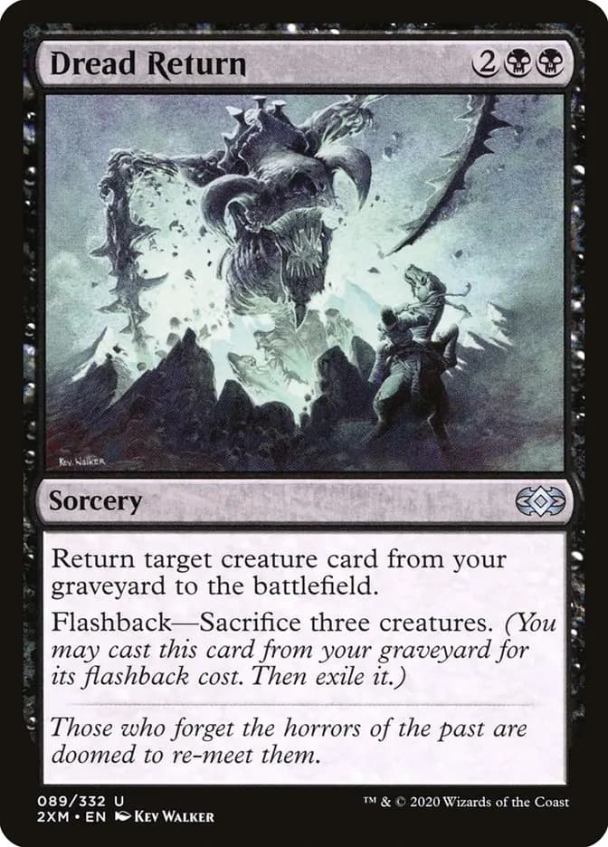 Card image of Dread Return