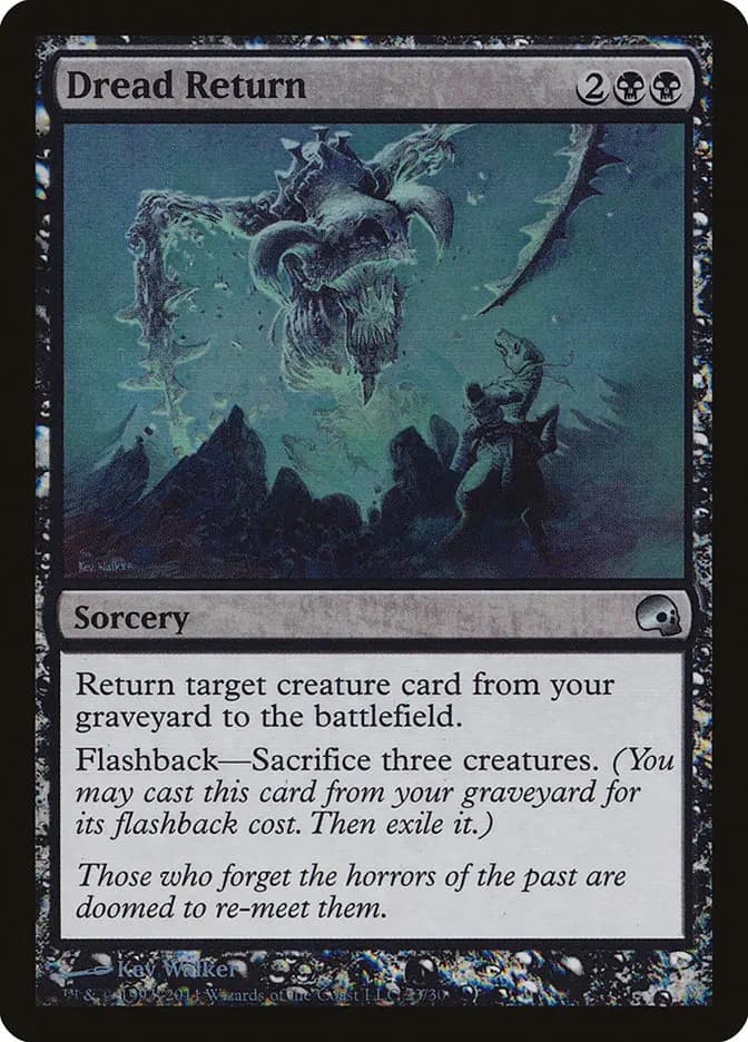Card image of Dread Return