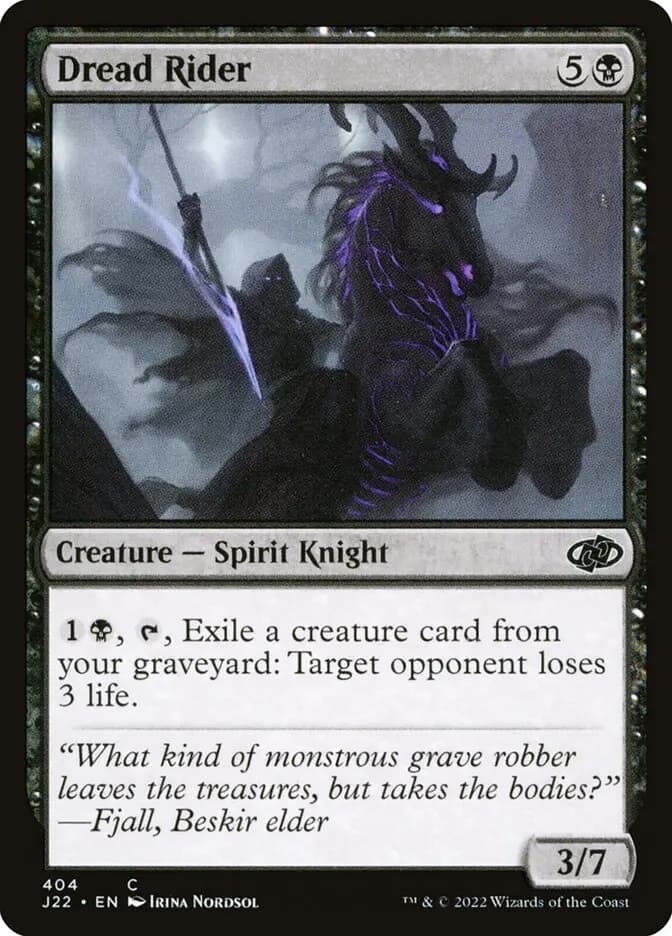 Card image of Dread Rider