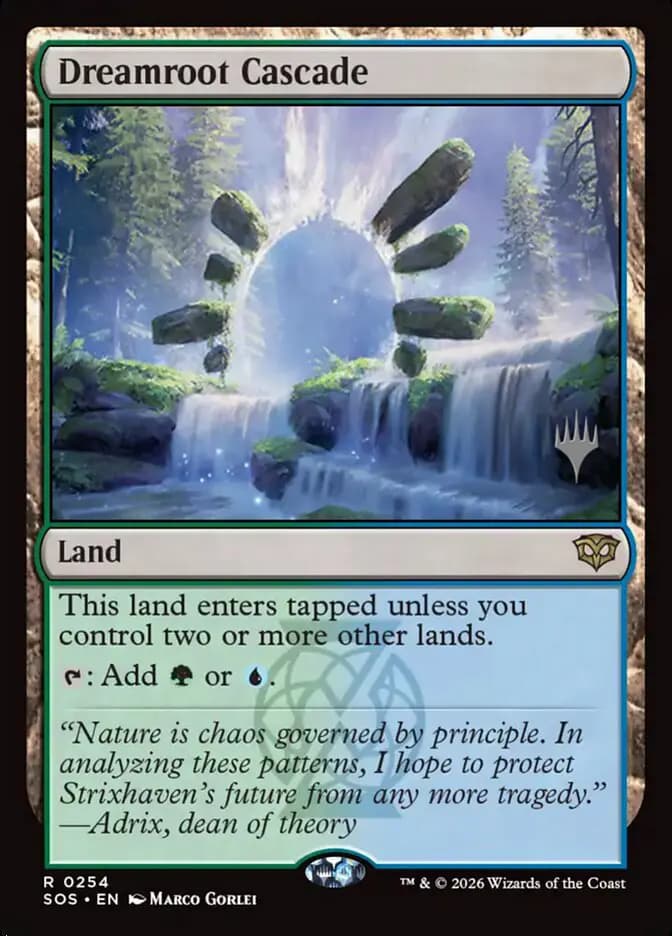 Card image of Dreamroot Cascade