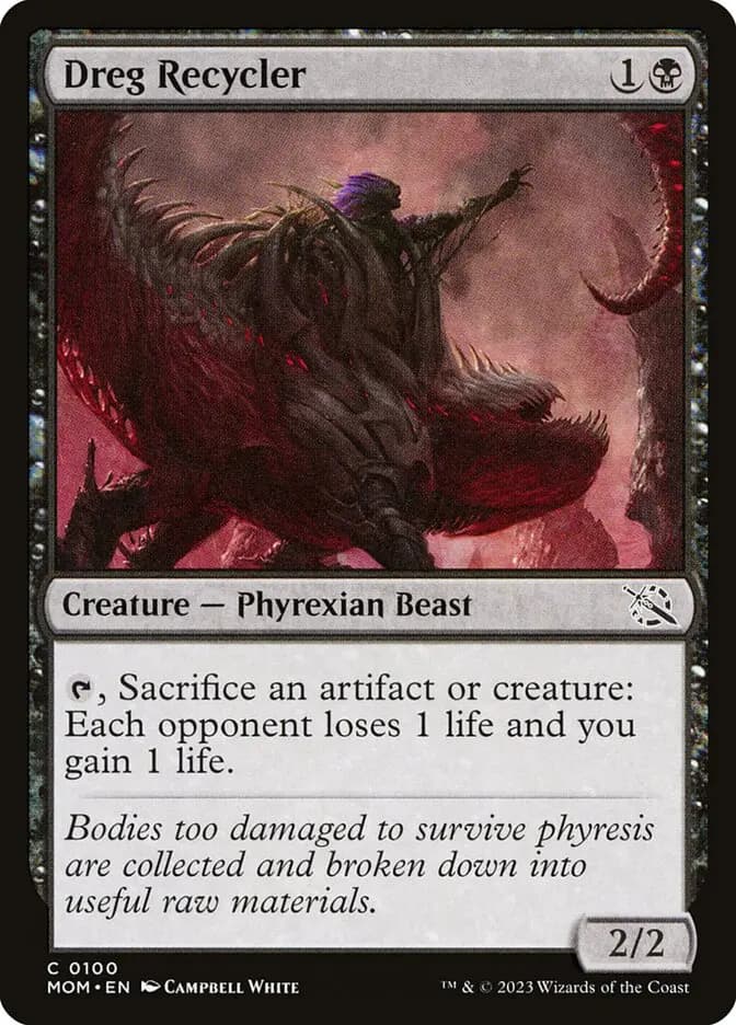 Card image of Dreg Recycler