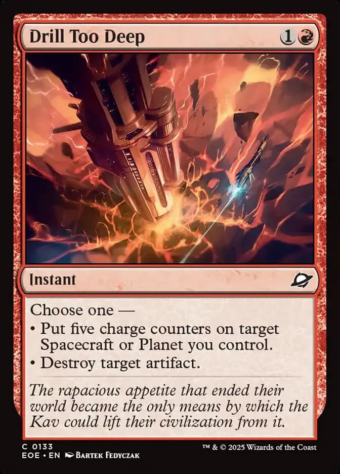 Card image of Drill Too Deep