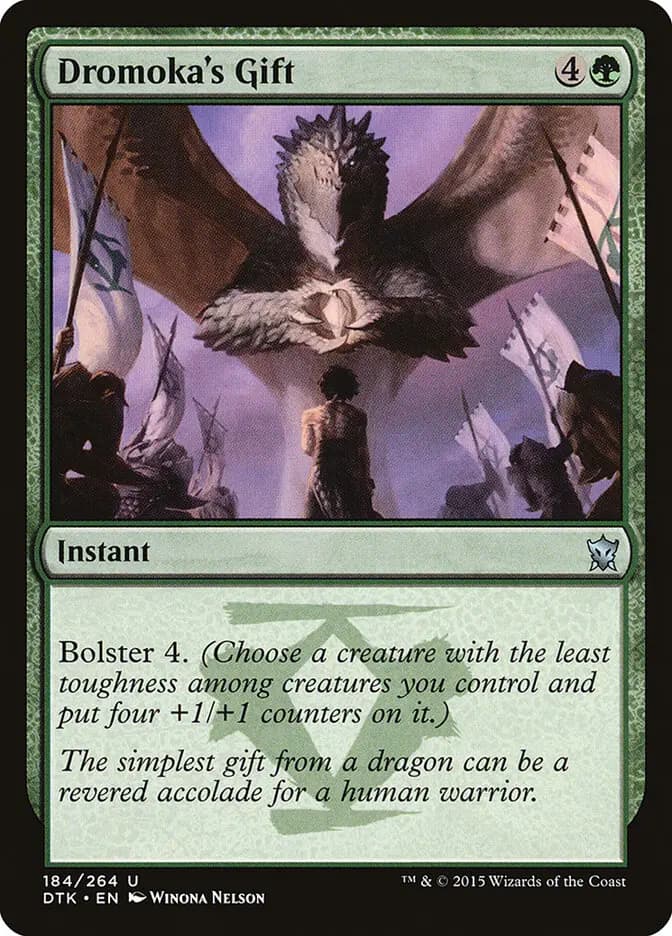 Card image of Dromoka's Gift