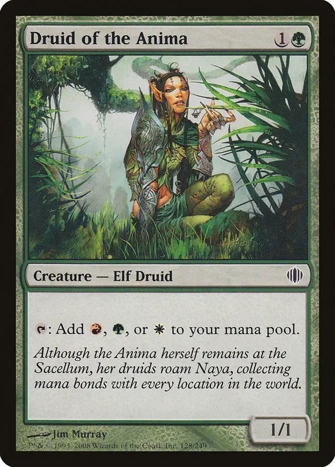 Card image of Druid of the Anima