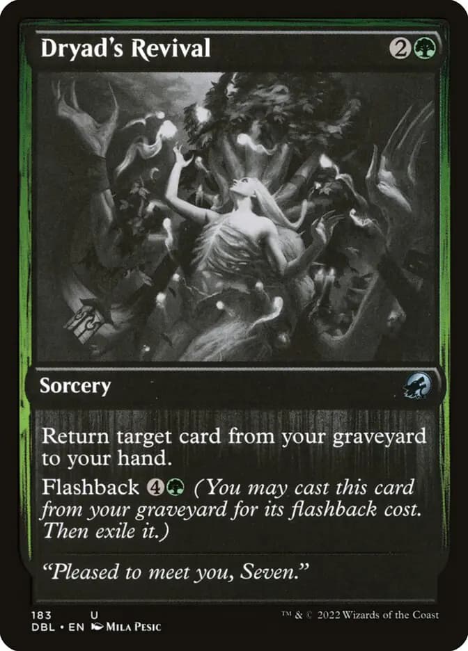 Card image of Dryad's Revival
