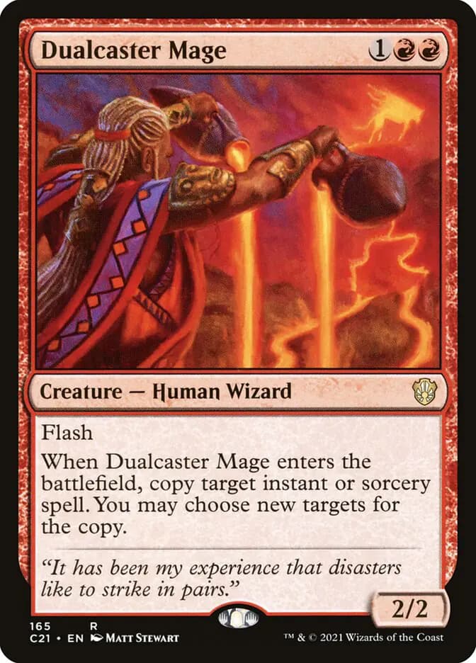 Card image of Dualcaster Mage