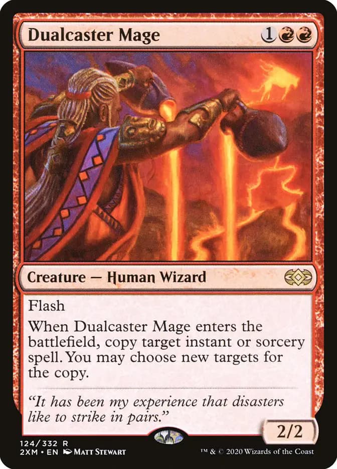 Card image of Dualcaster Mage