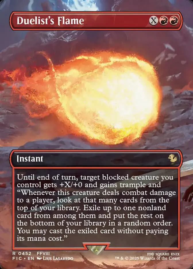 Card image of Duelist's Flame