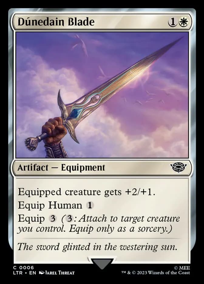 Card image of Dúnedain Blade
