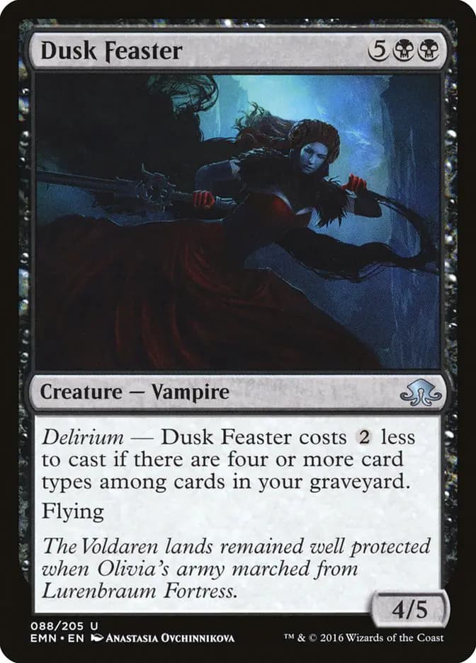 Card image of Dusk Feaster