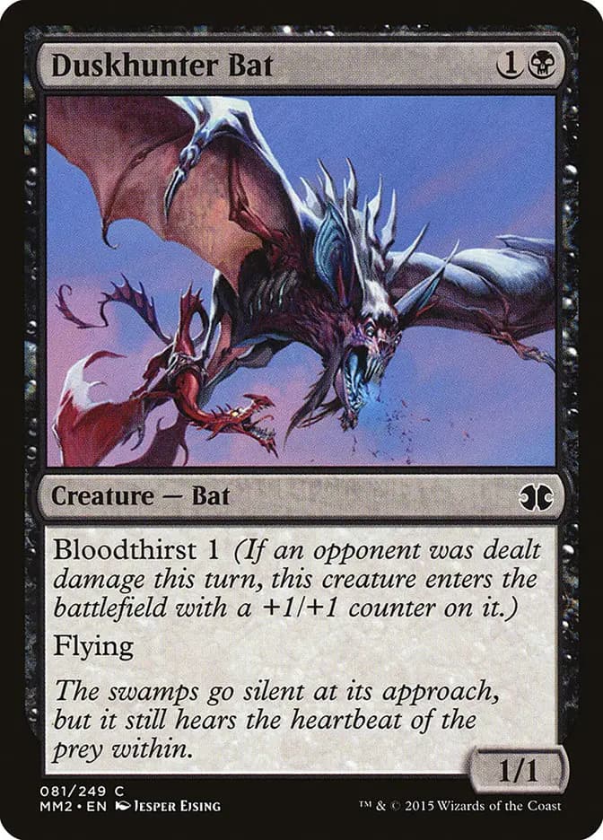 Card image of Duskhunter Bat
