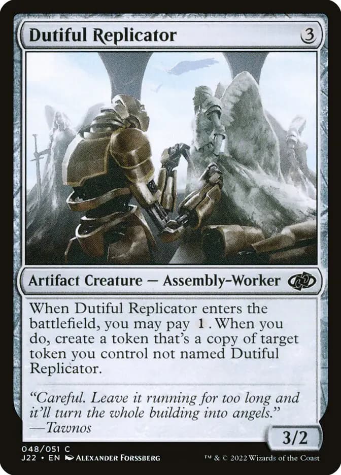 Card image of Dutiful Replicator
