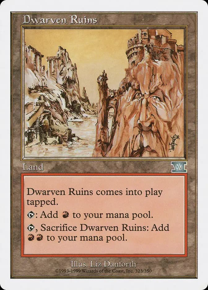 Card image of Dwarven Ruins