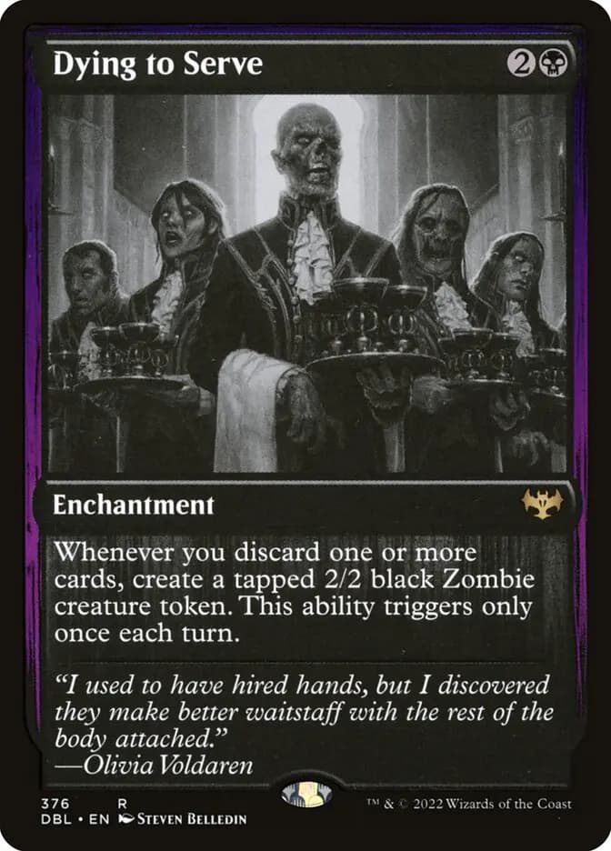 Card image of Dying to Serve