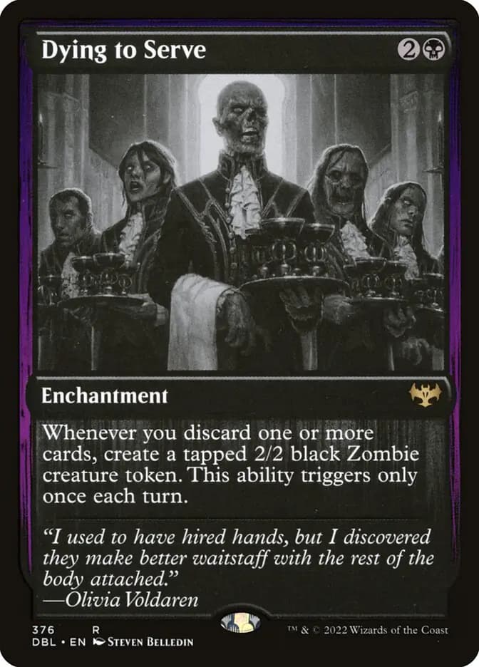 Card image of Dying to Serve