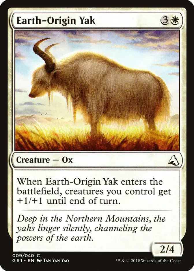 Card image of Earth-Origin Yak