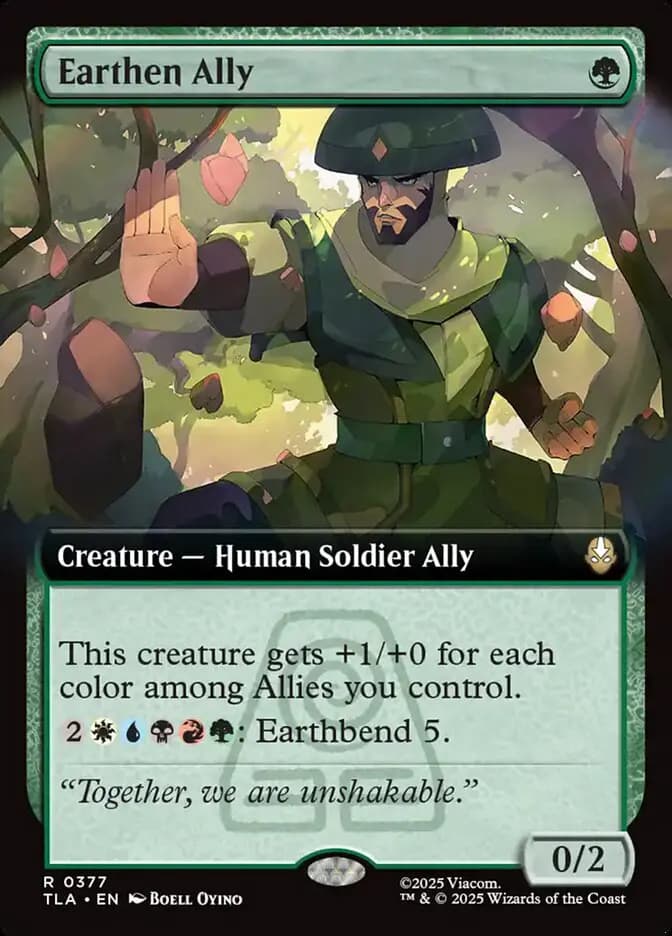 Card image of Earthen Ally