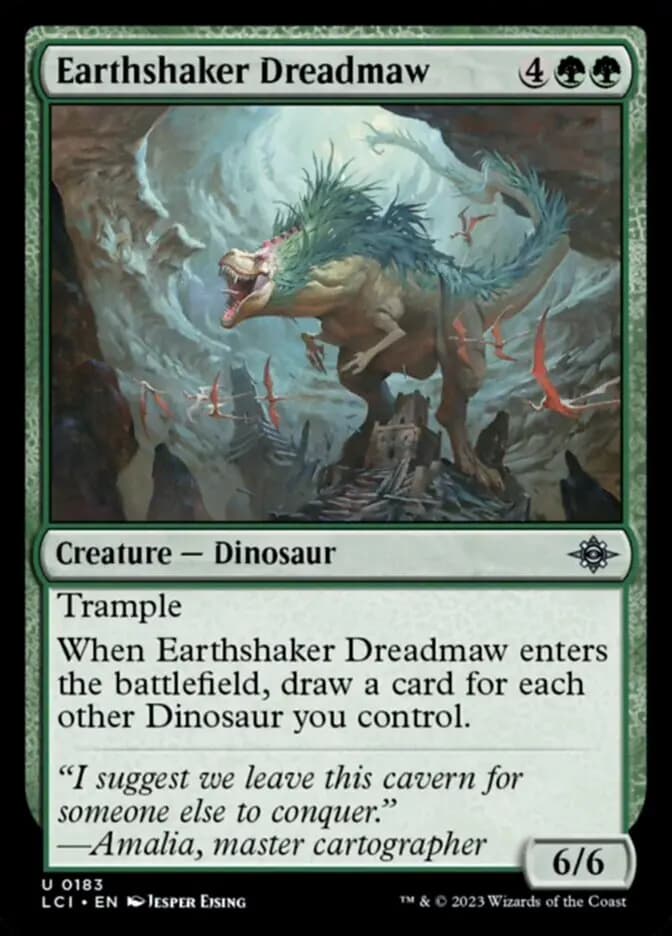 Card image of Earthshaker Dreadmaw