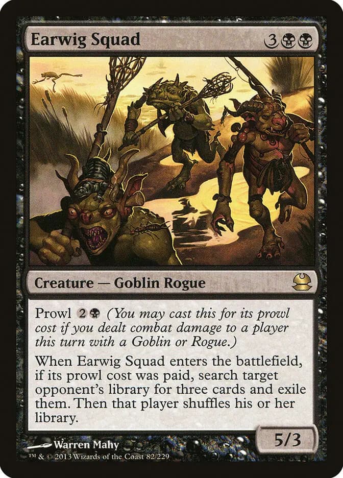 Card image of Earwig Squad