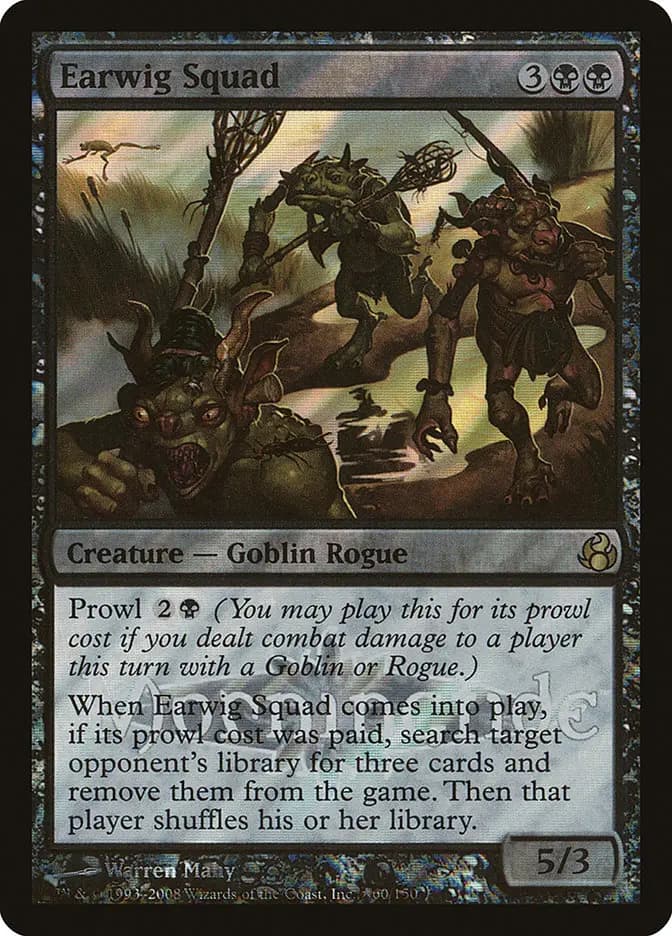 Card image of Earwig Squad