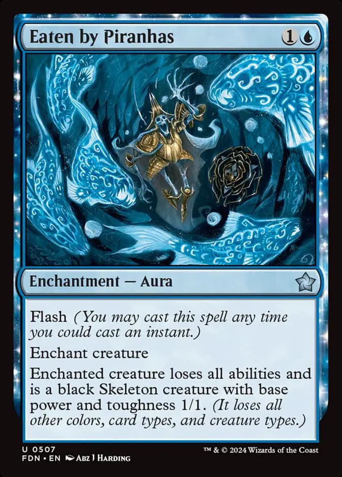 Card image of Eaten by Piranhas